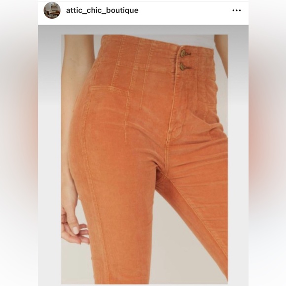 Free people Jayde cord flares - Picture 3 of 7